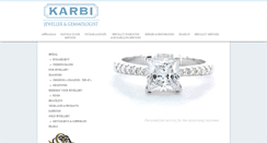 Desktop Screenshot of karbijewellers.com